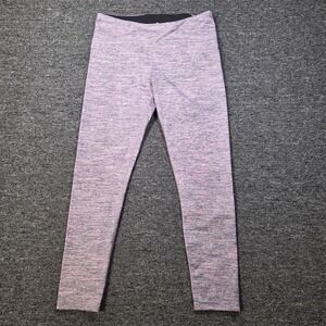 Tuff Athletics Legging Womens Medium Purple Pink Space Dye Activewear Athleisure